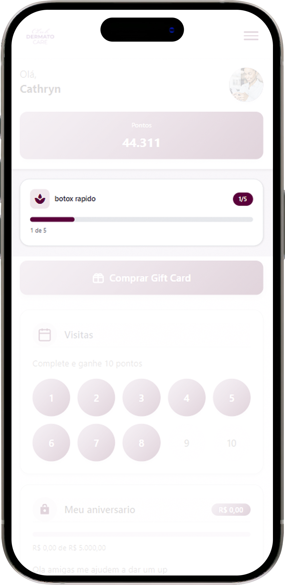Aplicativo do paciente
